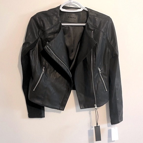 Blank NYC Jackets & Blazers - Blank NYC | Black Vegan Leather Motorcycle Jacket